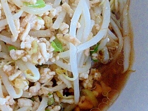 簡単しょうゆラーメンのトッピング